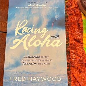 Racing with Aloha by - Blue Cover